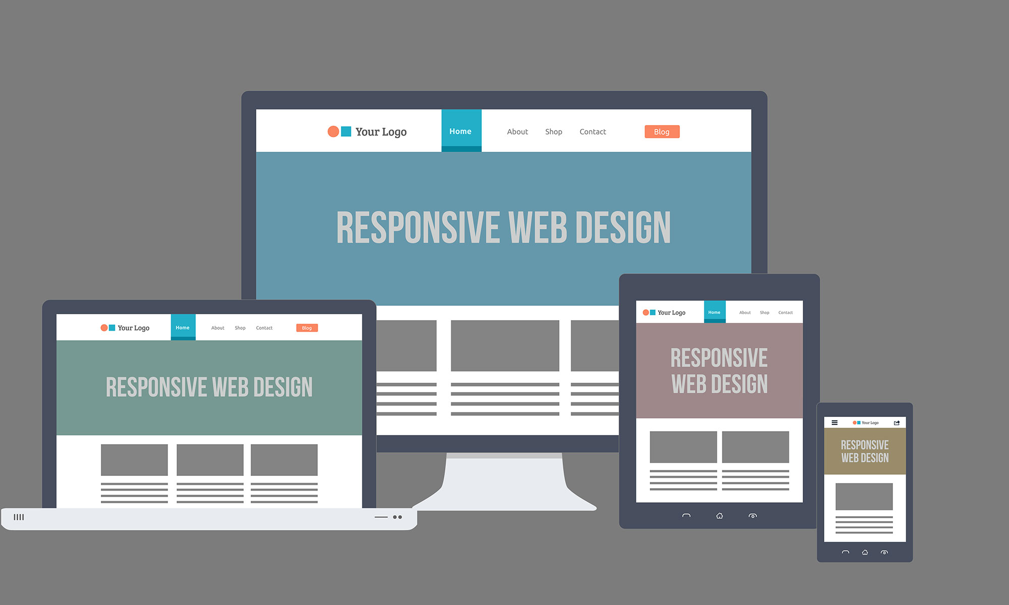 RESPONSIVE WEBSITE DESIGN